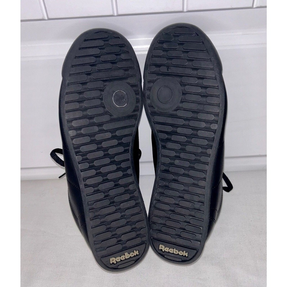 Reebok Classic Women's Black Sneakers Shoes - Size 8.5 - Picture 8 of 8